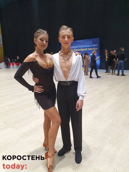 Коростенці взяли участь у чемпіонаті України з танцювального спорту