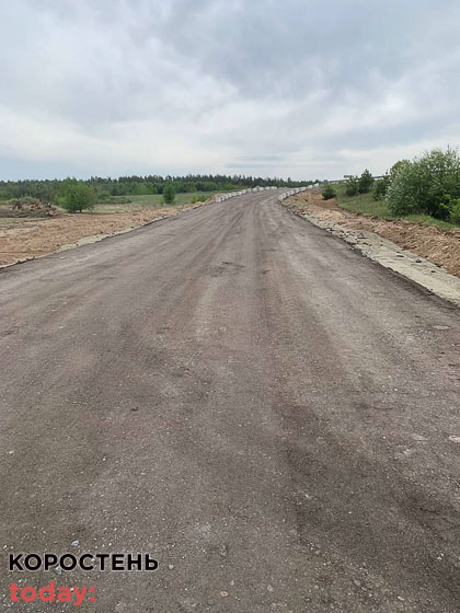 На “Варшавській” трасі в Коростенському районі зробили тимчасову переправу і відкрили рух
