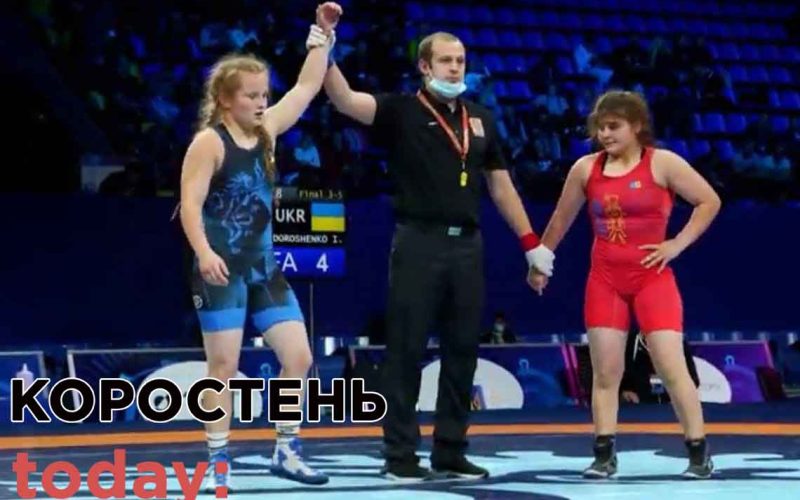 Коростенка здобула бронзову нагороду на Кубку України з вільної боротьби
