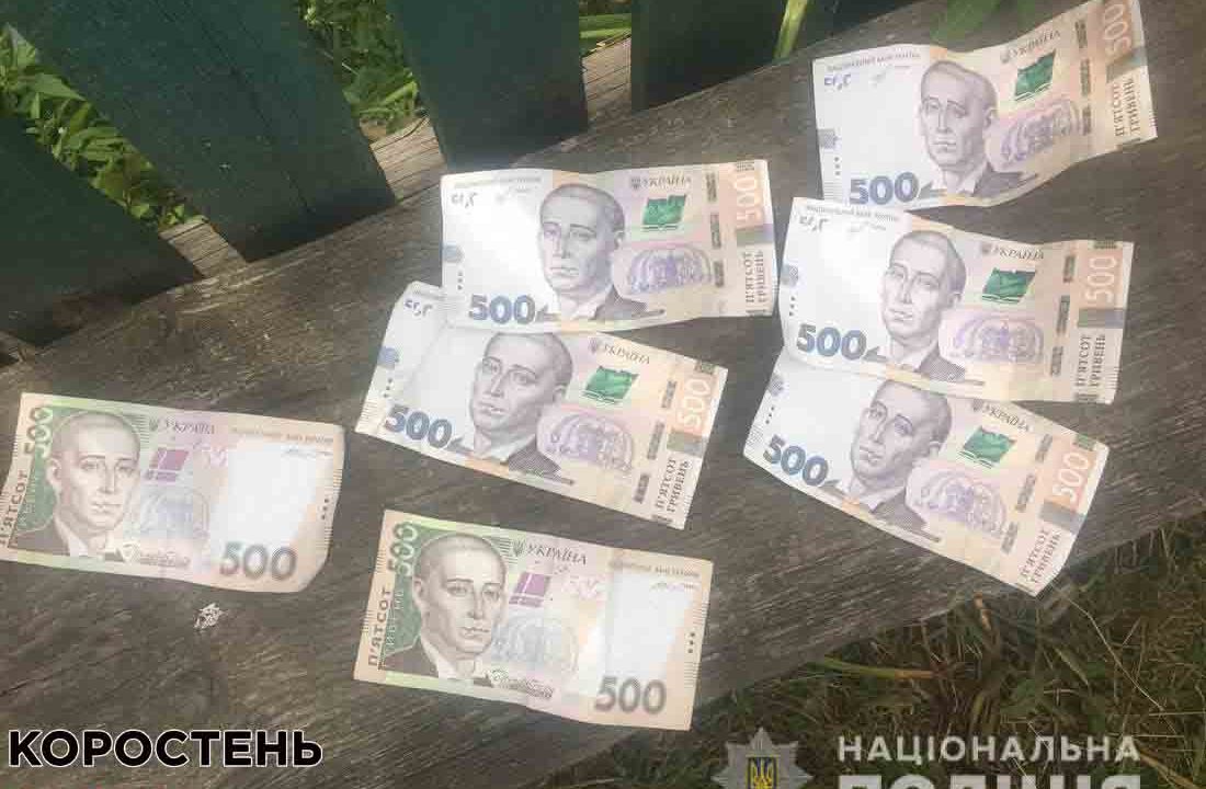 На Овруччині після чаркування чоловік відібрав у свого товариша 8 тис. грн