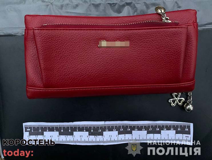 У Коростені поліцейські розшукали молодика, який викрав у пенсіонерки сумку та намагався розрахуватись її карткою ?ФОТО