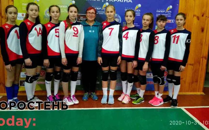 Коростенська команда здобула друге місце на чемпіонаті Житомирської області з волейболу серед дівчат