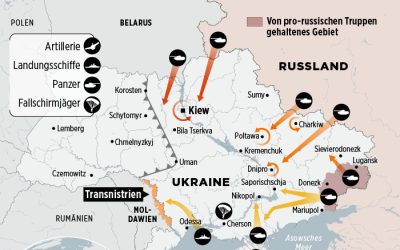 Вторгнення російських військ в Україну: одна з фаз пов’язана з Коростенем