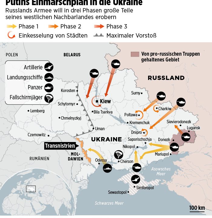 Вторгнення російських військ в Україну: одна з фаз пов’язана з Коростенем