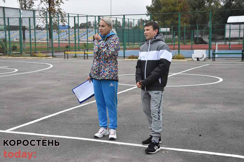 На «Спартаку» в Коростені відбувся відкритий урок з “зірковим” фізруком та учнем ?ФОТО