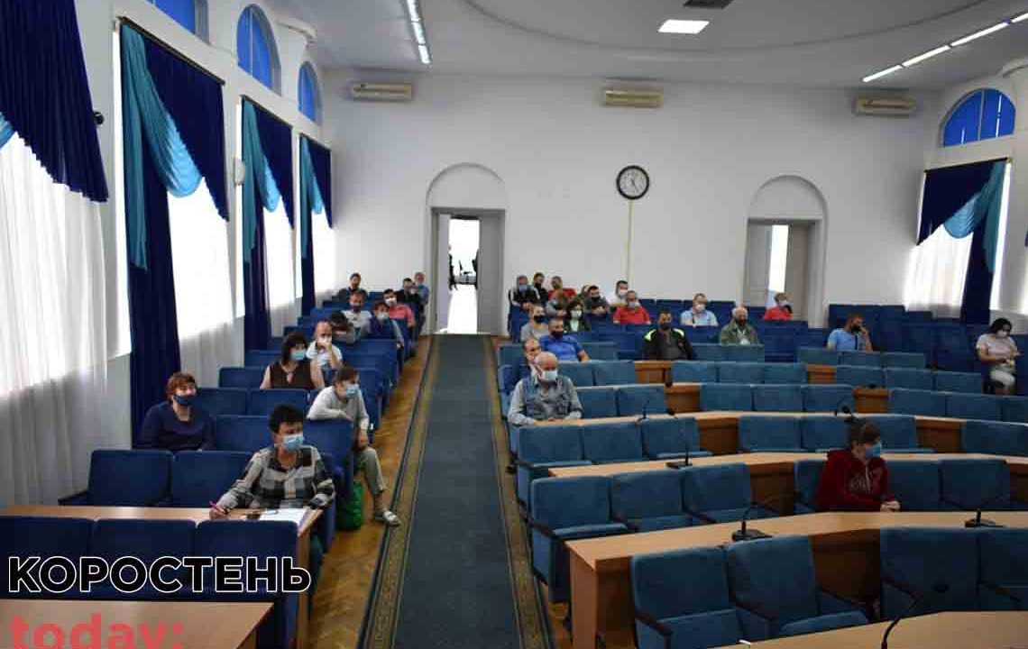 У Коростені відбулось жеребкування по розподілу земельних ділянок для учасників АТО
