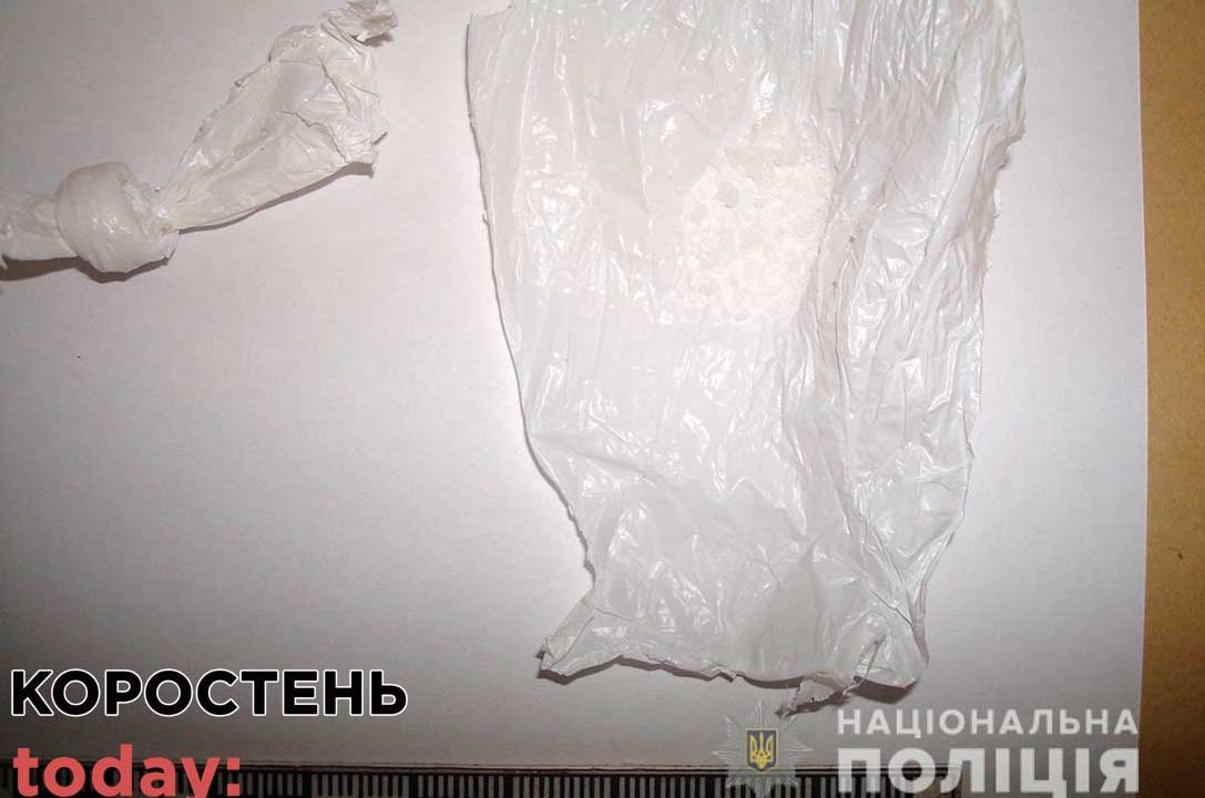 У Коростені затримали жінку, яка переховувала наркотики в камері схову торгового центру